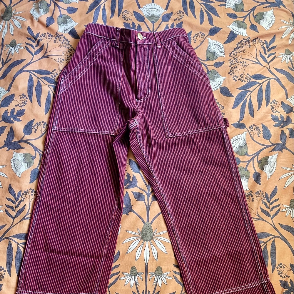 Big Bud Press Railroad Carpenter Jeans XS NWT